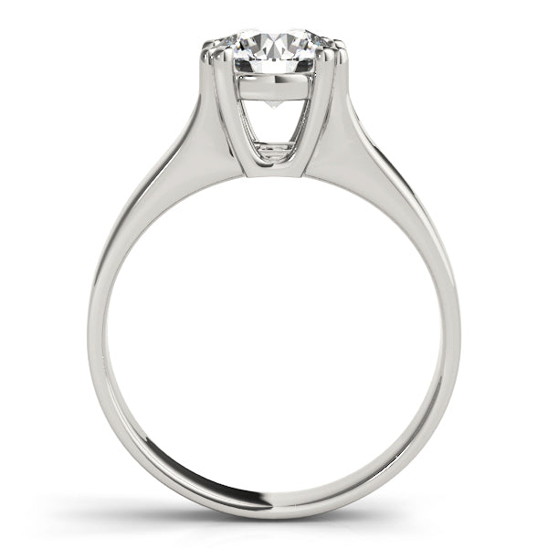 Solitaire Double Prong Engagement Ring