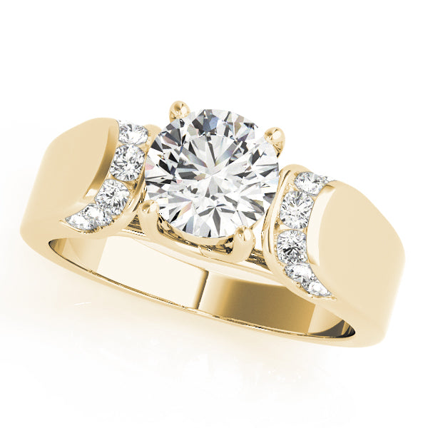 Solitaire Trellis Engagement Ring