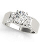 Solitaire Trellis Engagement Ring