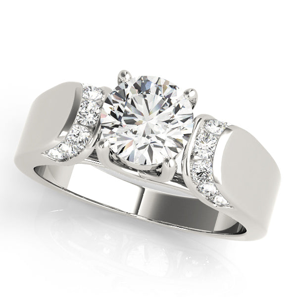 Solitaire Trellis Engagement Ring
