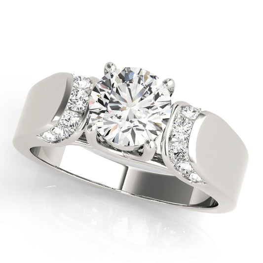 Solitaire Trellis Engagement Ring