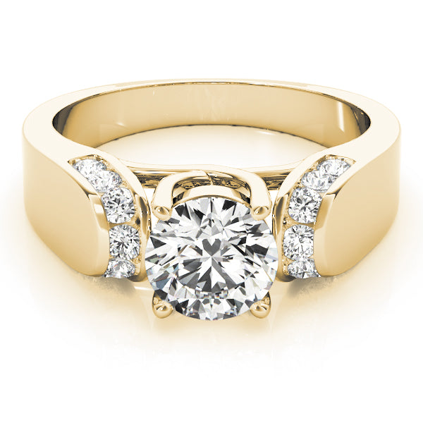 Solitaire Trellis Engagement Ring