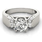 Solitaire Trellis Engagement Ring