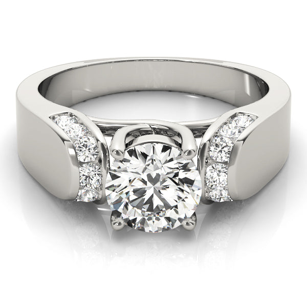 Solitaire Trellis Engagement Ring
