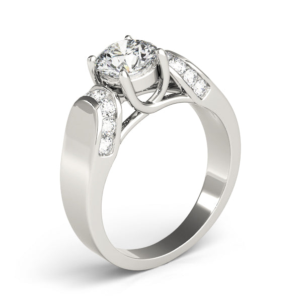 Solitaire Trellis Engagement Ring