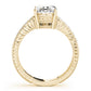 Vintage-Inspired Milgrain Engagement Ring
