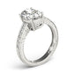 Vintage-Inspired Milgrain Engagement Ring