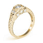 Vintage-Inspired Round Engagement Ring