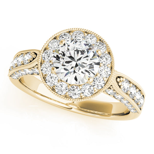 ENGAGEMENT RINGS HALO ROUND