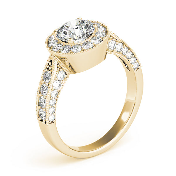 ENGAGEMENT RINGS HALO ROUND