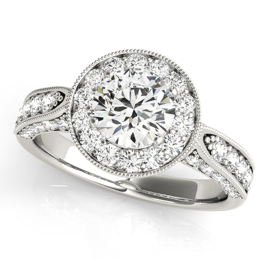 ENGAGEMENT RINGS HALO ROUND