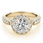 ENGAGEMENT RINGS HALO ROUND