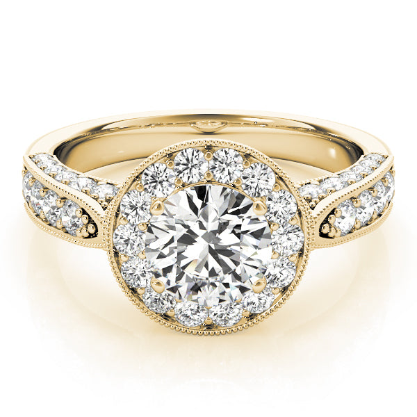 ENGAGEMENT RINGS HALO ROUND