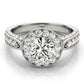 ENGAGEMENT RINGS HALO ROUND
