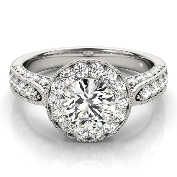 ENGAGEMENT RINGS HALO ROUND