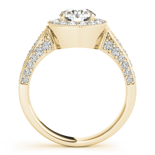 ENGAGEMENT RINGS HALO ROUND