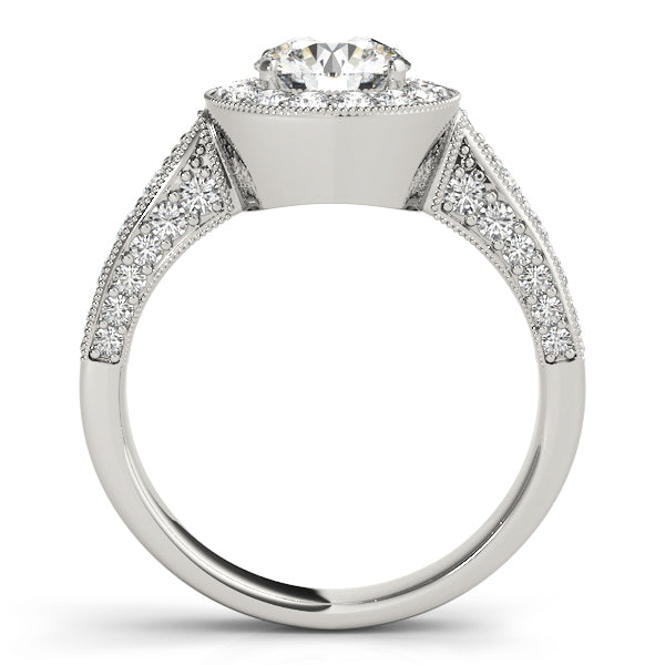 ENGAGEMENT RINGS HALO ROUND