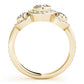 ENGAGEMENT RINGS 3 STONE ROUND