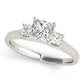 ENGAGEMENT RINGS 3 STONE PRINCESS