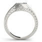 Vintage-Inspired Round Engagement Ring