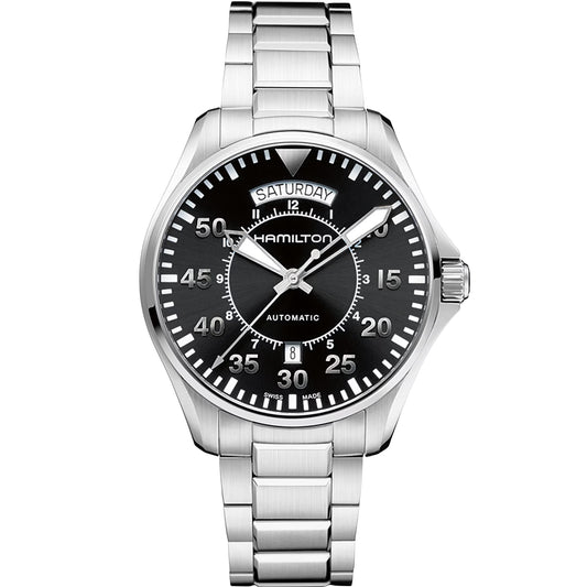 Hamilton Pilot Day Date Khaki Aviation Intersteller Cooper Matthew McConaugh