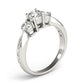 ENGAGEMENT RINGS 3 STONE ROUND