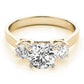 3-Stone Round Engagement Ring