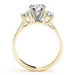 3-Stone Round Engagement Ring