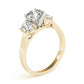 3-Stone Oval Trellis Engagement Ring