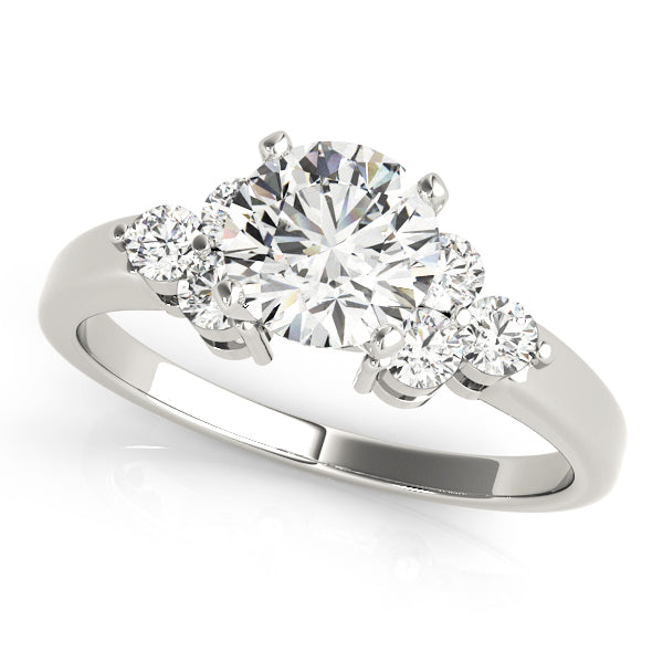 ENGAGEMENT RINGS CLUSTER SIDES