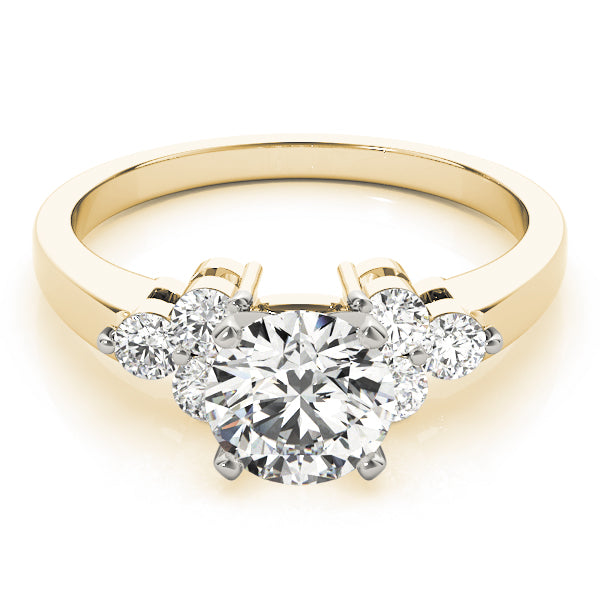 ENGAGEMENT RINGS CLUSTER SIDES