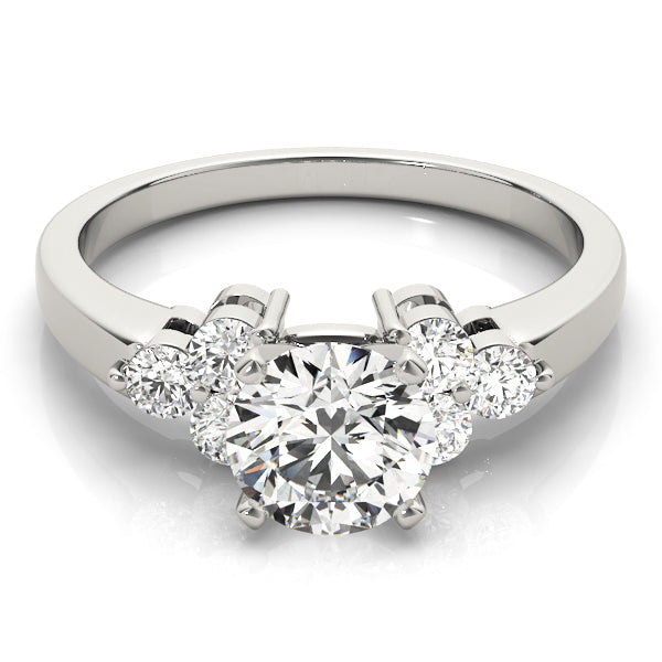 ENGAGEMENT RINGS CLUSTER SIDES