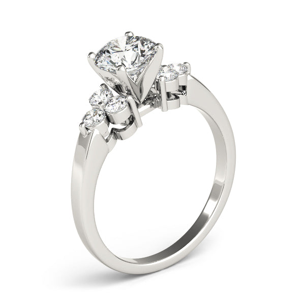 ENGAGEMENT RINGS CLUSTER SIDES