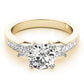 3-Stone Channel Set Engagement Ring