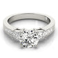 3-Stone Channel Set Engagement Ring