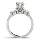 3-Stone Round Engagement Rings
