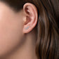 Gabriel & Co. Floral - 14K White Gold Diamond Leaf Shape Stud Earrings 1/10CTW