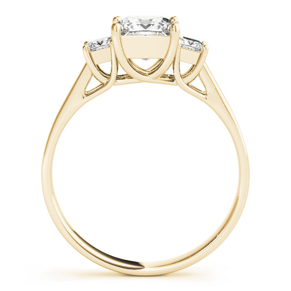 ENGAGEMENT RINGS 3 STONE PRINCESS