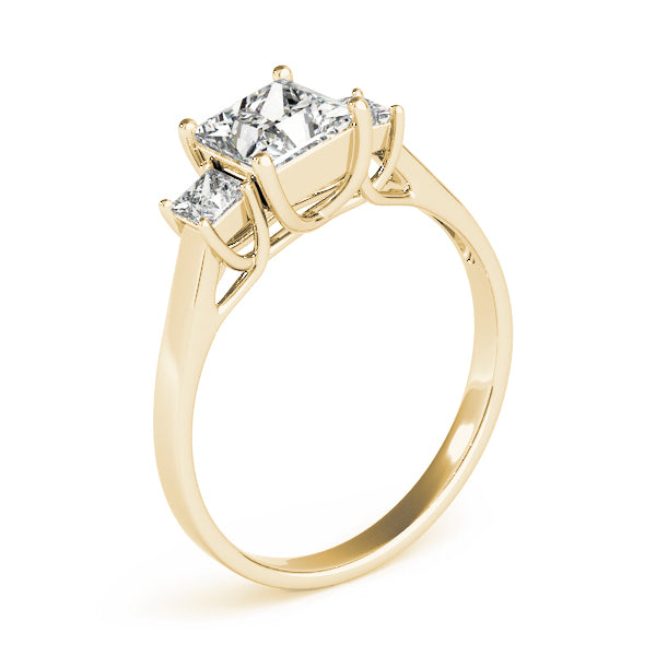 ENGAGEMENT RINGS 3 STONE PRINCESS