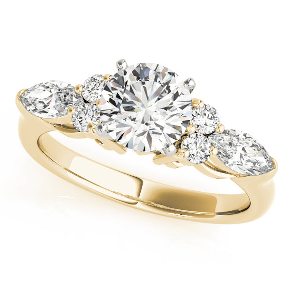 Fancy Shape Marquise Engagement Ring