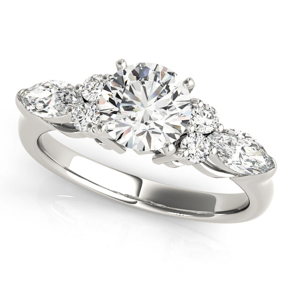 Fancy Shape Marquise Engagement Ring