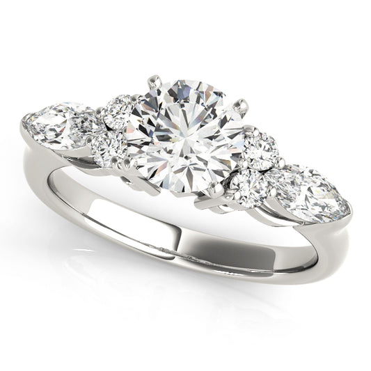 Fancy Shape Marquise Engagement Ring