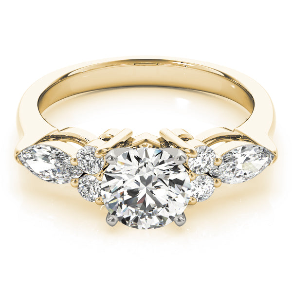 Fancy Shape Marquise Engagement Ring