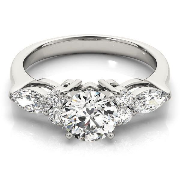 Fancy Shape Marquise Engagement Ring