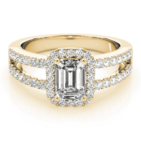 ENGAGEMENT RINGS HALO EMERALD