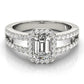 ENGAGEMENT RINGS HALO EMERALD