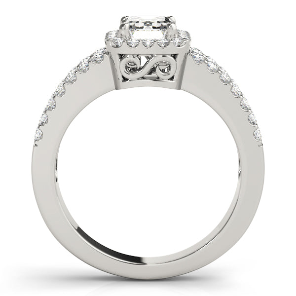 ENGAGEMENT RINGS HALO EMERALD