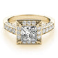 ENGAGEMENT RINGS HALO SQUARE & CUS