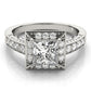 ENGAGEMENT RINGS HALO SQUARE & CUS