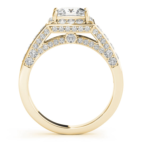 ENGAGEMENT RINGS HALO SQUARE & CUS